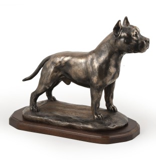 Amerykański Staffordshire terrier ekskluzywna seria figurki psa Art-Dog